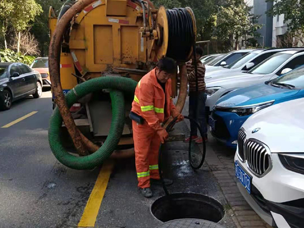 准格尔排污管道清淤